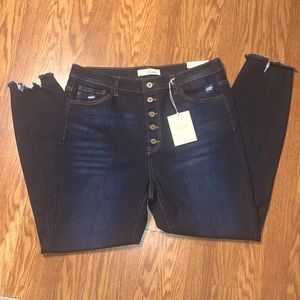 NWT Kancan jeans extra large XL high rise super skinny